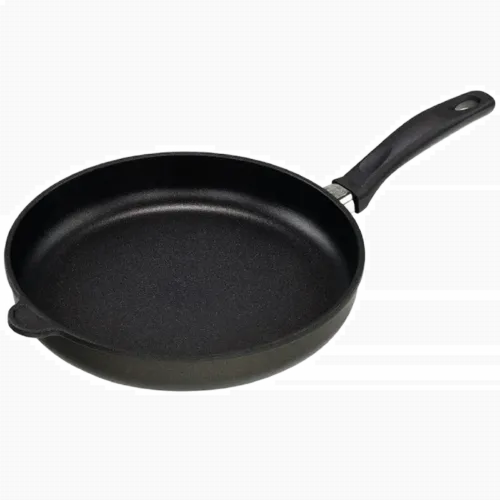 Сковорода AMT Gastroguss I-524L-E-Z2, 24см, Чёрный