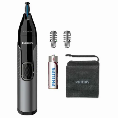 Trimmer pentru bărbați Philips Series 3000 NT3650/16, Negru | Gri