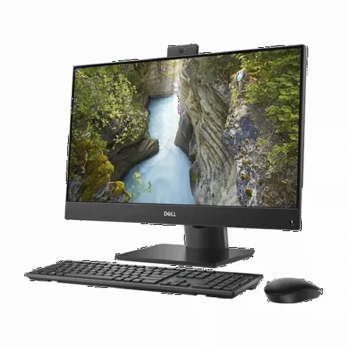 Computer All-in-One DELL OptiPlex 5480, 23,8", Intel Core i7-10700T, 16GB/256GB, Linux Ubuntu, Negru