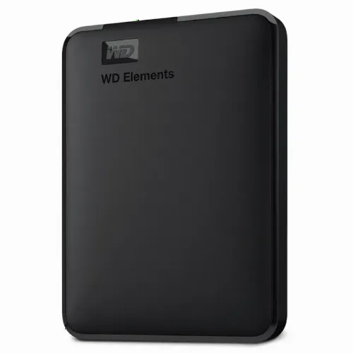 HDD portabil extern Western Digital WD Elements,  4 TB, Negru (WDBU6Y0040BBK-WESN)