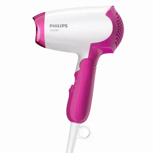 Компактный фен Philips DryCare Essential BHD003/00, 1400 Вт, Белый | Розовый