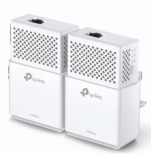 Powerline Adapter  TP-LINK TL-PA7010 KIT, AV1000, 1000 Mbps, Alb