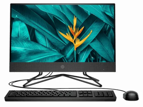 Моноблок HP 200 G4, 21,5", Intel Core i3-10110U, 8Гб/256Гб, Windows 10 Pro, Белый