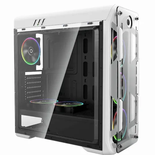 Компьютерный корпус Gamemax Optical, Midi-Tower, ATX, Белый
