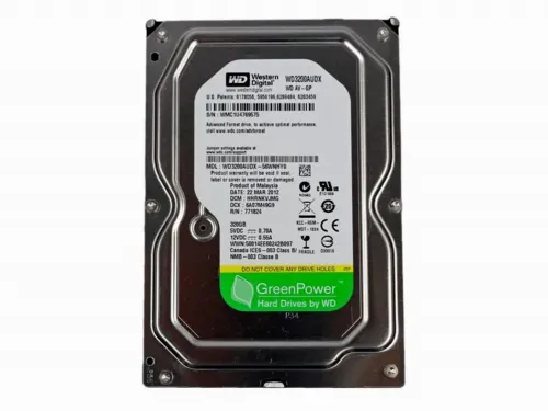 Жесткий диск Western Digital WD AV-GP, 3.5", 320 ГБ <WD3200AUDX>