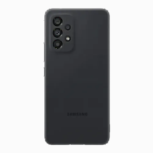 Original Sam. silicone cover Galaxy A73, Black