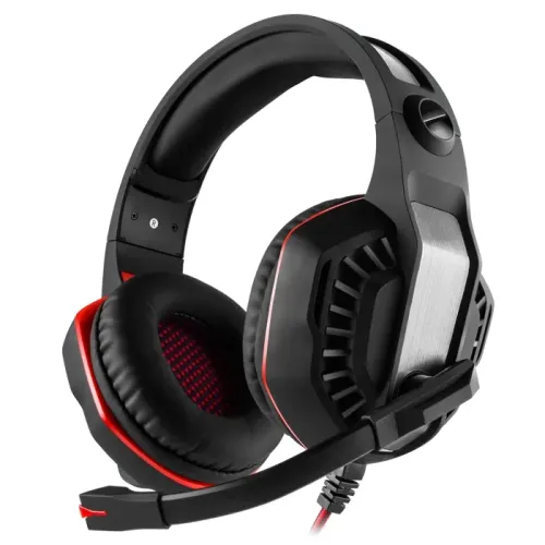 Căști gaming SVEN AP-U990MV, Cu fir, Negru/Roșu