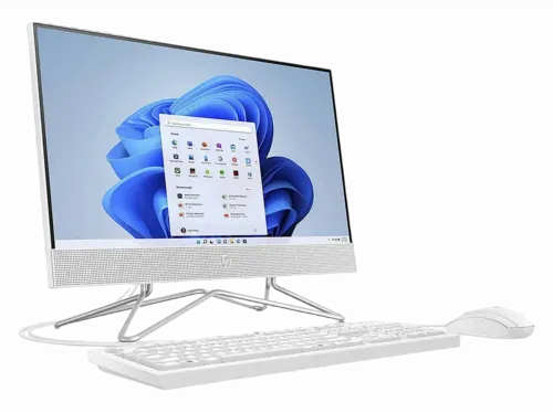 Моноблок HP 200 G4, 21,5", Intel Core i3-10110U, 8Гб/256Гб, Windows 10 Pro, Белый
