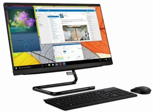 Computer All-in-One Lenovo IdeaCentre 3 24ARE05, 23,8", Ryzen 3 4300U, 16GB/512GB, Fără SO, Negru