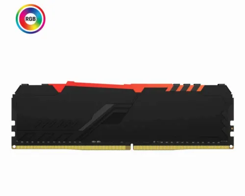 Memorie RAM Kingston FURY Beast RGB, DDR4 SDRAM, 3000 MHz, 8GB, KF430C15BBA/8