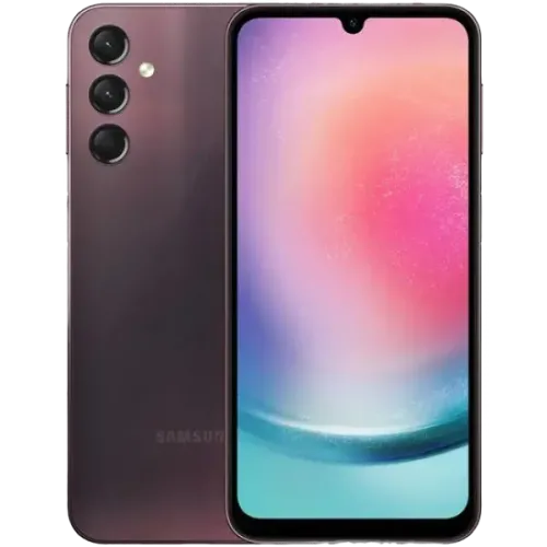 Мобильный телефон Samsung Galaxy A24, 6Гб/128Гб, Dark Red