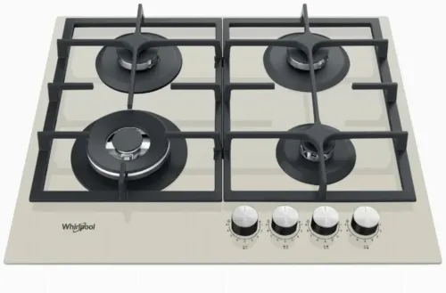 Plită pe gaz Whirlpool GOFL 629/S, Argintiu