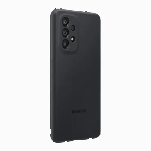 Original Sam. silicone cover Galaxy A73, Black