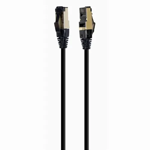 Patch cord Cablexpert PP8-LSZHCU-BK-0.25M, Cat8 S/FTP, 0,25m, Negru