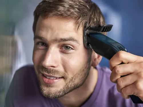 Машинка для стрижки Philips Series 3000 HC3505/15, Синий | Чёрный