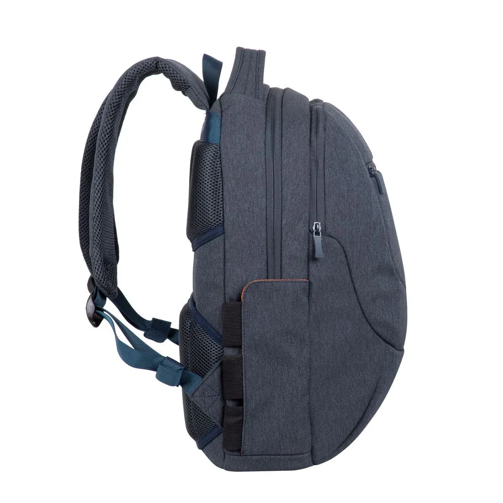 Rucsac pentru Laptop RivaCase Galapagos, 15.6", Poliester, Gri închis