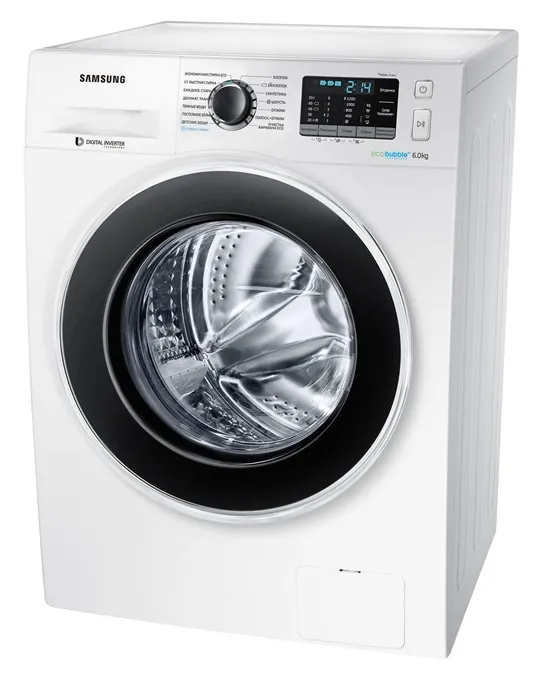 Mașină de spălat Samsung WW60J52E0HWD, 6kg, Alb