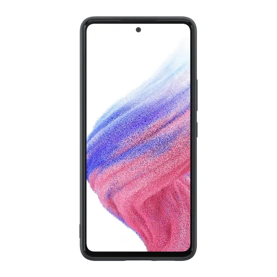 Original Sam. silicone cover Galaxy A53, Black