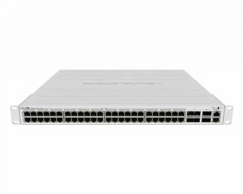 Маршрутизатор MikroTik CRS354-48P-4S+2Q+RM, Белый