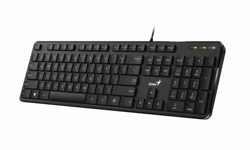 Клавиатура Genius SlimStar M200, Проводное, Чёрный