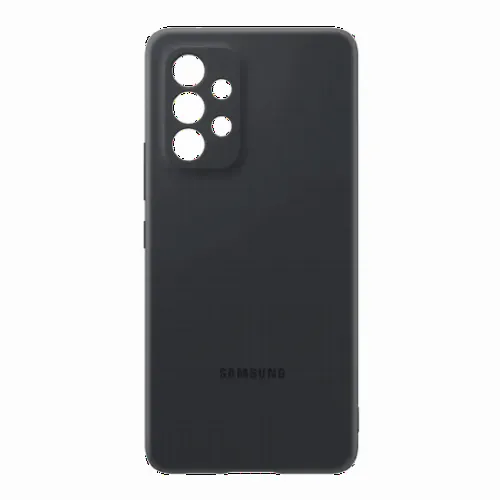 Original Sam. silicone cover Galaxy A53, Black