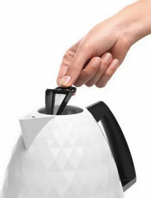 Fierbător electric De'Longhi Brillante, Alb
