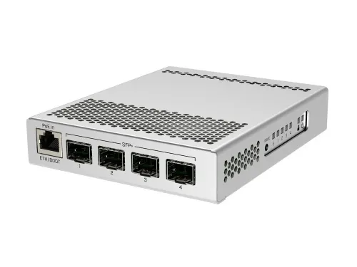Comutator Router MikroTik CRS305-1G-4S+IN, Argintiu