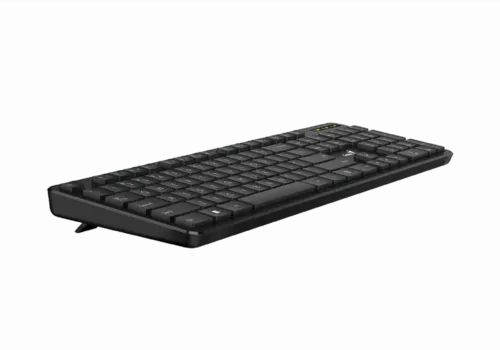 Клавиатура Genius SlimStar M200, Проводное, Чёрный