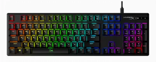 Tastatură HyperX Alloy Origins, Cu fir, Negru