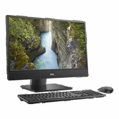 Computer All-in-One DELL OptiPlex 5480, 23,8", Intel Core i5-10500T, 8GB/256GB, Linux Ubuntu, Negru