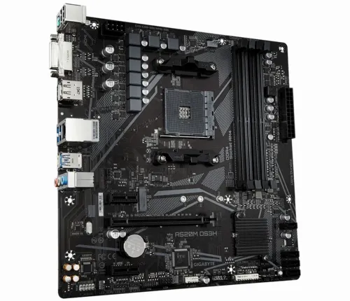 Материнская плата Gigabyte A520M DS3H 1.0, AM4, AMD A520, Micro-ATX