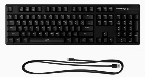 Tastatură HyperX Alloy Origins, Cu fir, Negru