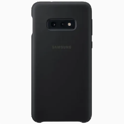 Чехол Samsung Silicone Cover for Galaxy S10E, Чёрный