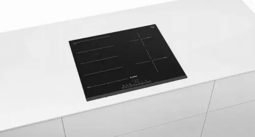 Plită cu inducție Bosch PXE651FC1E, Negru