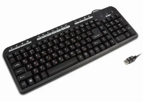 Клавиатура SVEN Standard 309M, Проводное, Чёрный