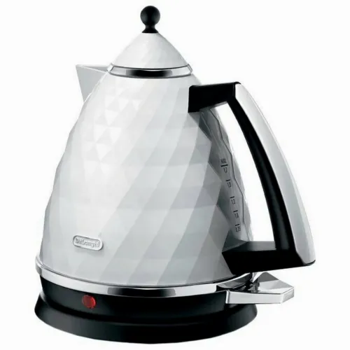 Fierbător electric De'Longhi Brillante, Alb