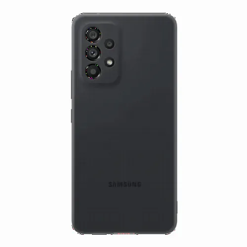 Original Sam. silicone cover Galaxy A53, Black