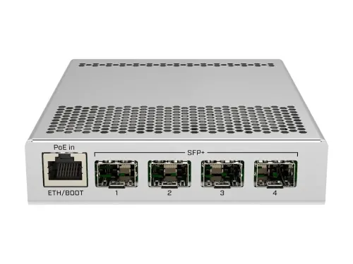 Comutator Router MikroTik CRS305-1G-4S+IN, Argintiu