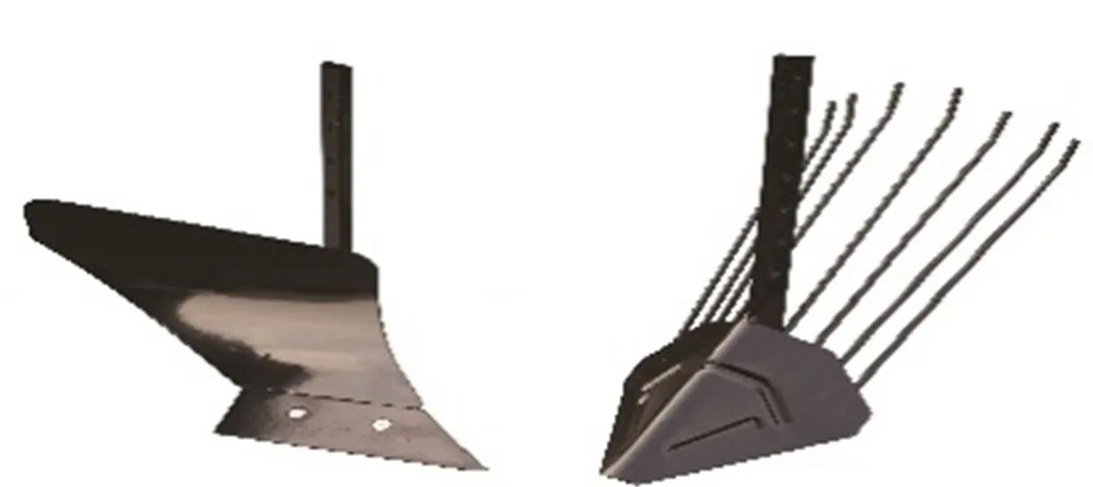 SET Plug arat + plug cartofi motocultor  — 2