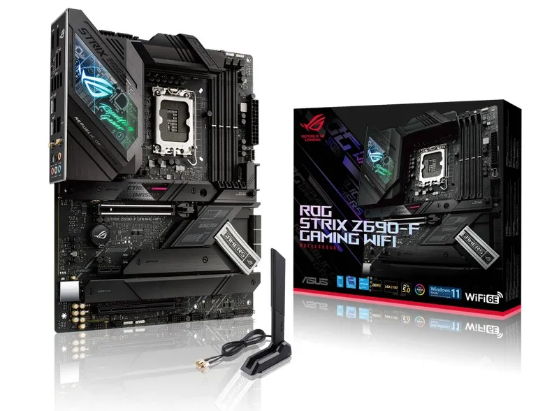 Placă de bază ASUS ROG STRIX Z690-F GAMING WIFI, LGA1700, Intel Z690, ATX