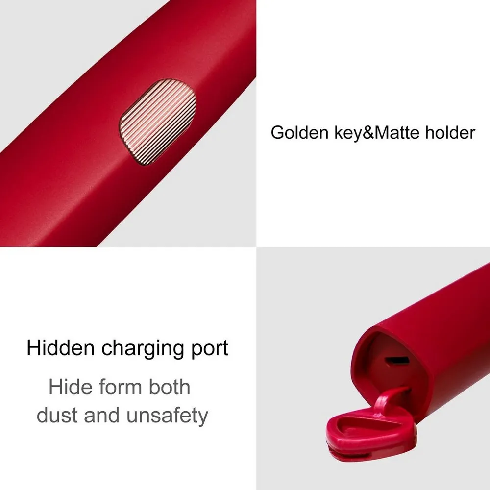 Звуковая зубная щетка DR.BEI GY1, Красный