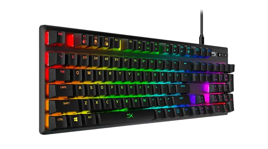 Клавиатура HyperX Alloy Origins, Проводное, Чёрный