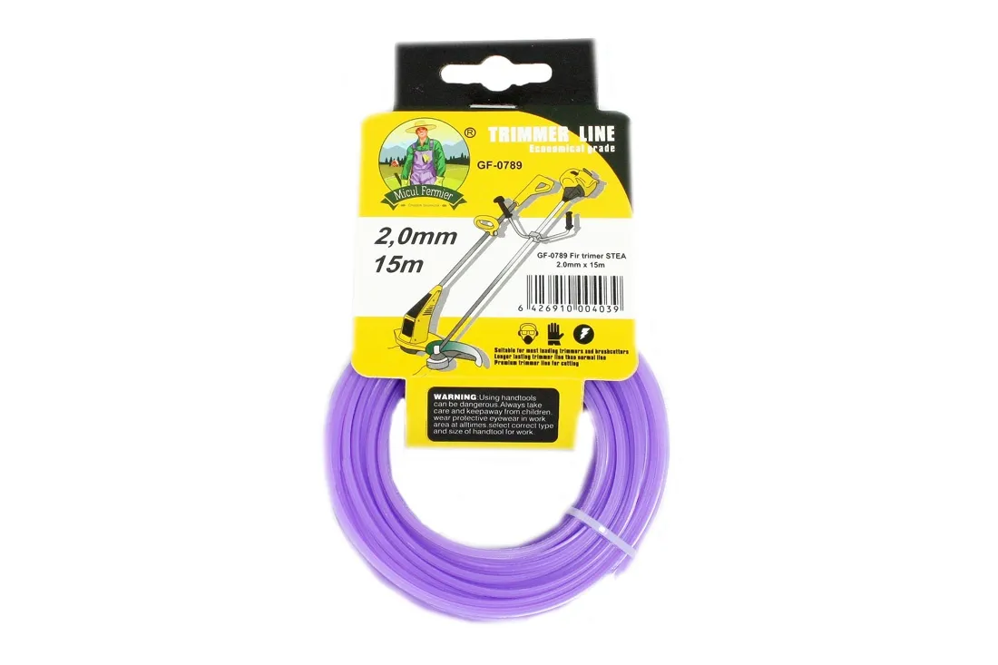 Fir trimer STEA 2.0mm x 15m Micul Fermier — 2