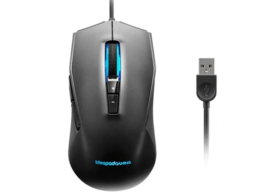 Игровая мышь Lenovo M100 RGB, Чёрный