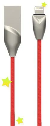 Cablu încărcare și sincronizare DA DT0005, USB Type-A/Lightning, 1m, Roșu