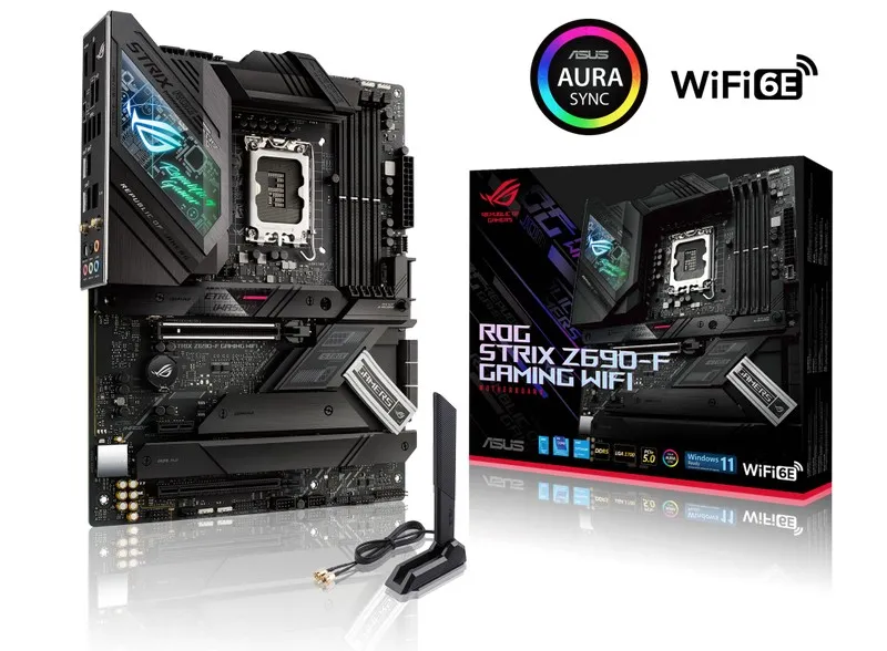 Placă de bază ASUS ROG STRIX Z690-F GAMING WIFI, LGA1700, Intel Z690, ATX