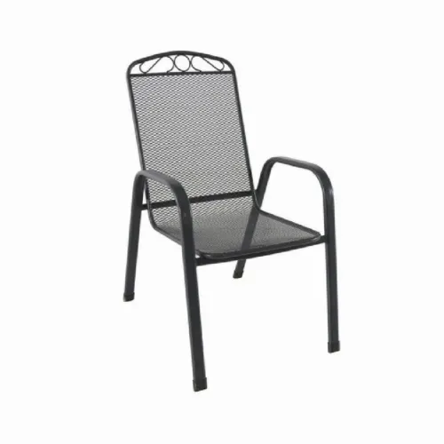 Scaun de metal Melfi (gri)