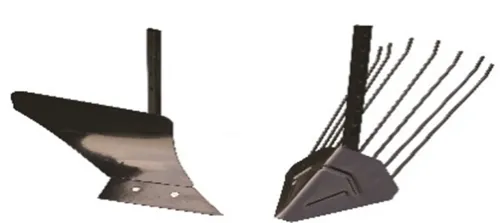 SET Plug arat + plug cartofi motocultor 