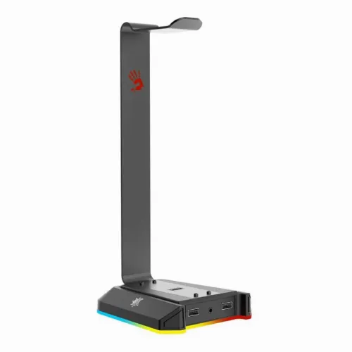 Stand pentru căști gaming Bloody GS2, USB, Negru