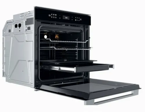 Cuptor Electric Whirlpool W Collection W7 OM4 4S1 P BL, Negru
